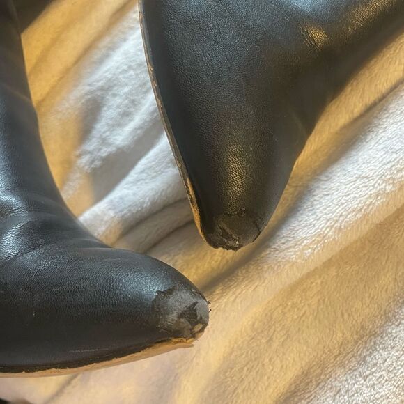 Black knee high boots - Picture 3 of 4